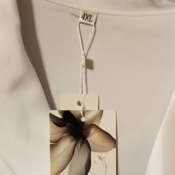 Retro Short Sleeve Button Down Top - Picture 3 of 3